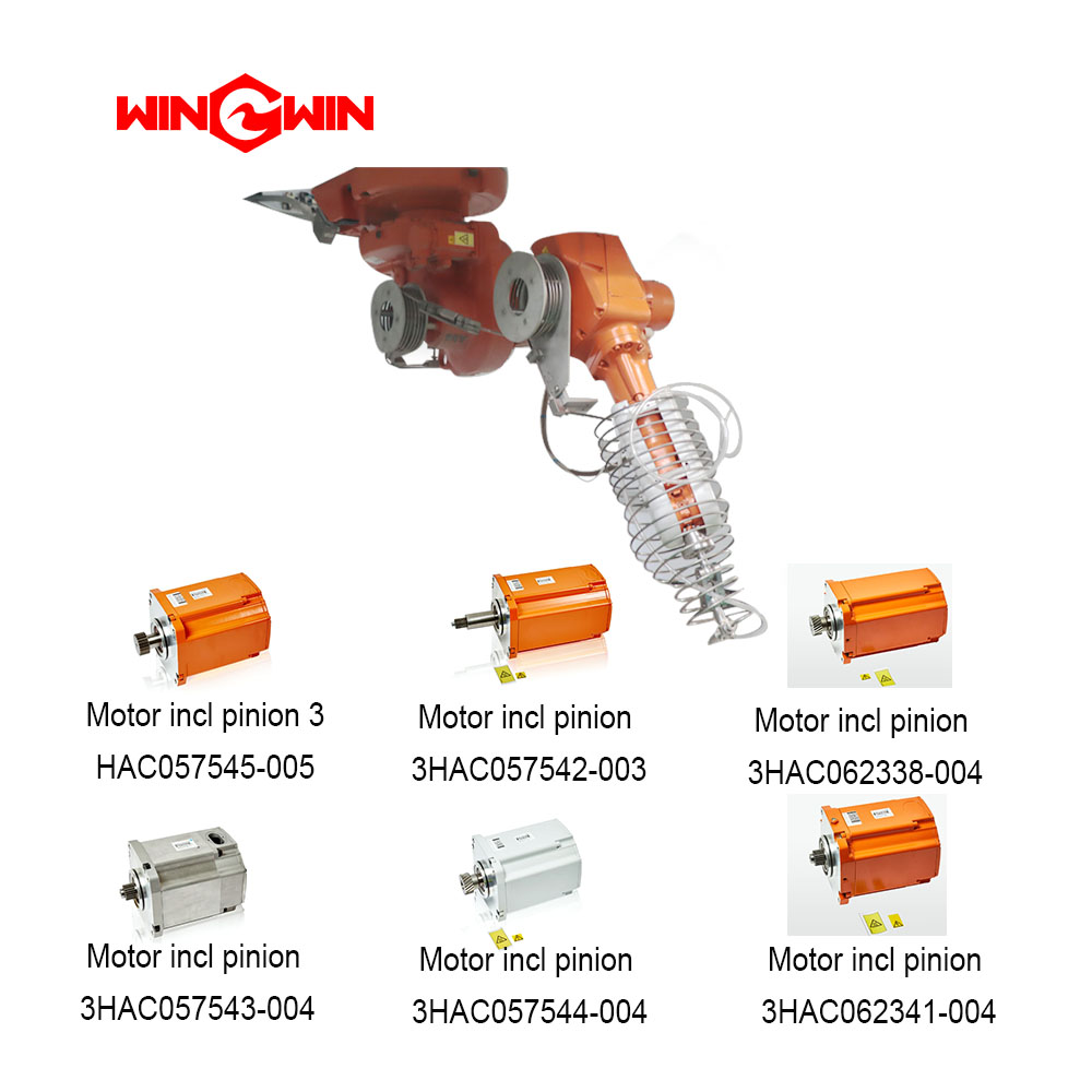 MДвигатель с шестерней Motor incl pinion 3HAC057542-003(图1)